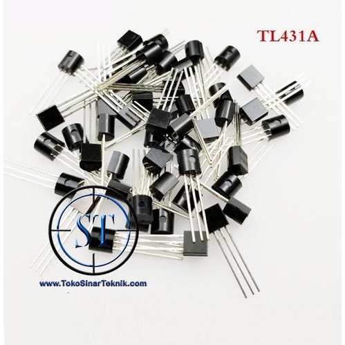 x10 TL431 TL 431 KA431 KA 431 Transistor TR TO92 TO-92 3 Pin 3 Kaki Isi 10 Pcs