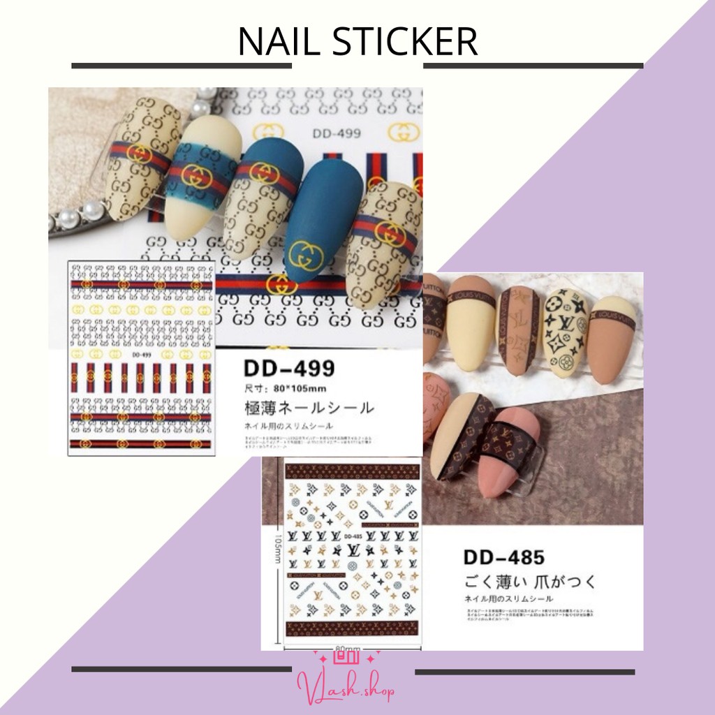 NAIL STICKER - STIKER KUKU