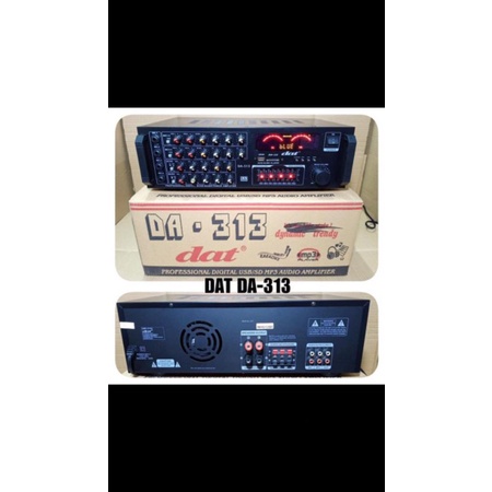 Amplifier brutooth DAT 313 POWER AMPLIFIER MIXER DAT 313 DA313