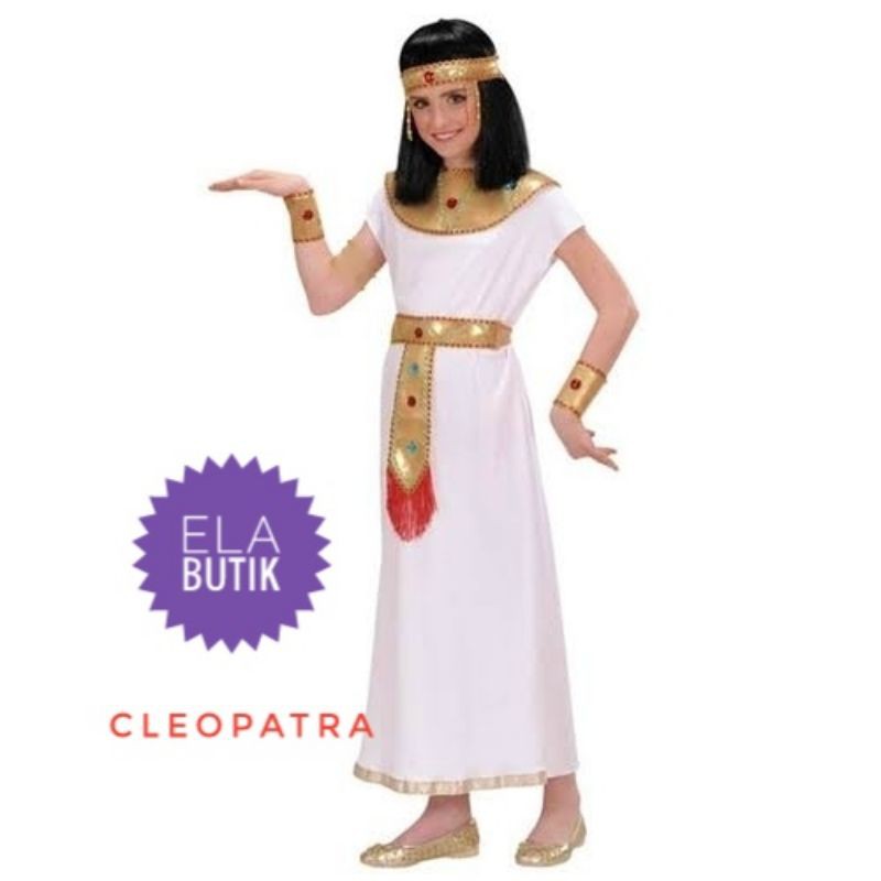 kostum mesir cleopatra anak-kostum halloween-book day-cleopatra