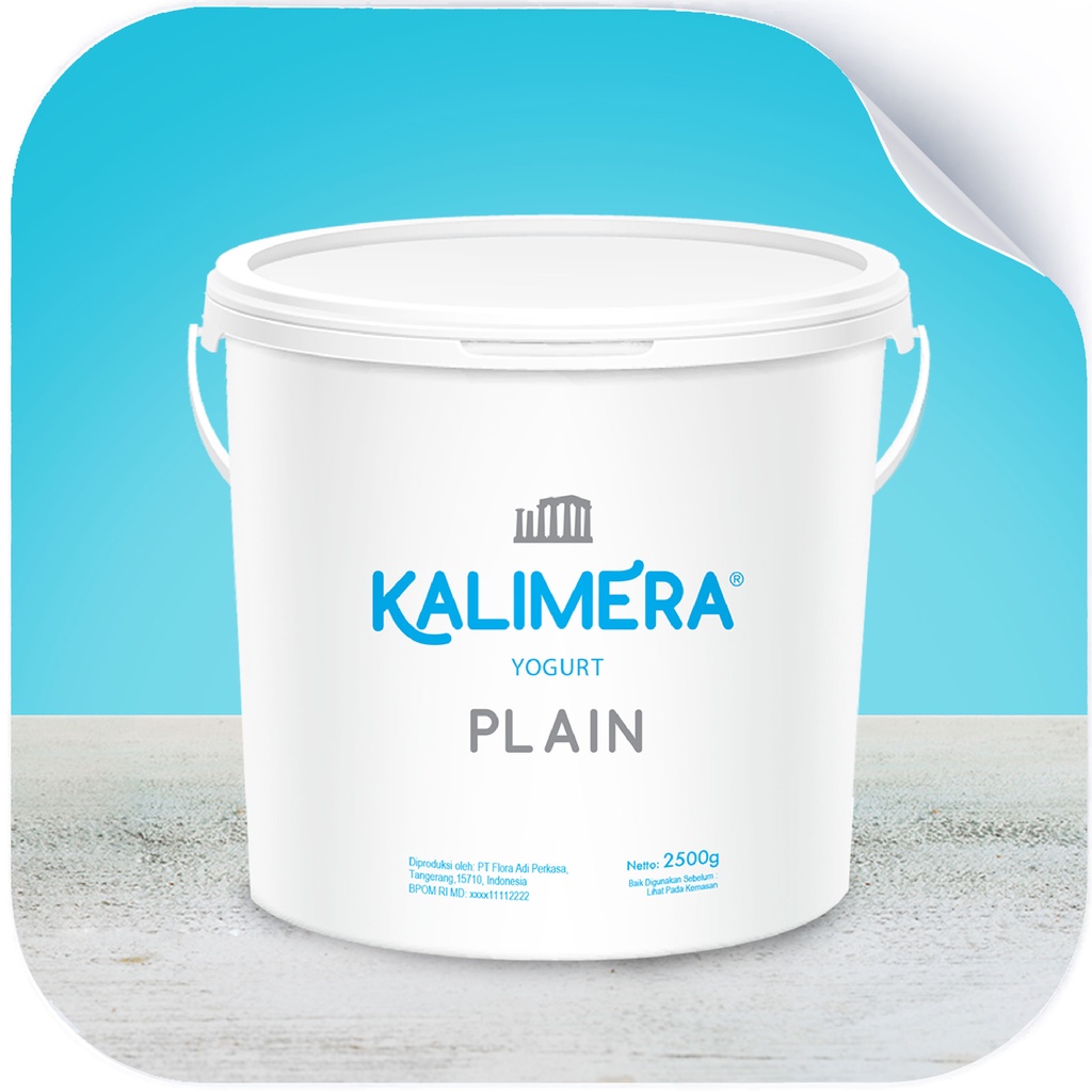

Kalimera® Paradise Chef - Greek Yogurt Premium bagi praktisi kuliner (2.5 kg)