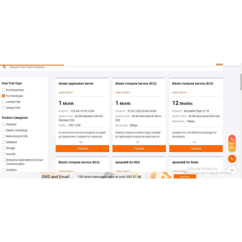 Alibaba Cloud Free Tier 1 Tahun Full Garansi Region Indonesia
