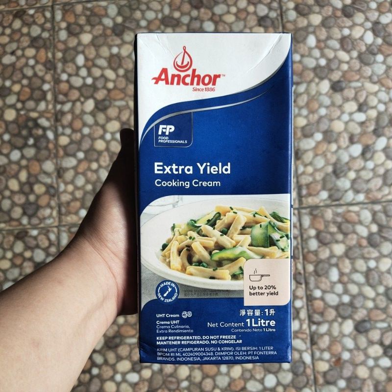 

ANCHOR COOKING CREAM EXTRA YIELD 1LITER