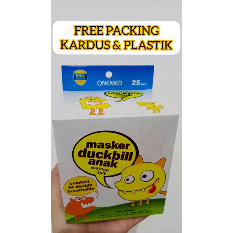 MASKER ANAK DUCKBILL ONEMED
