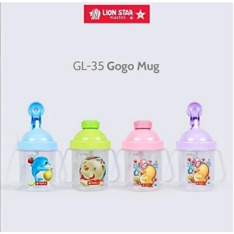 GOGO MUG ANAK - BOTOL MINUM SEDOTAN