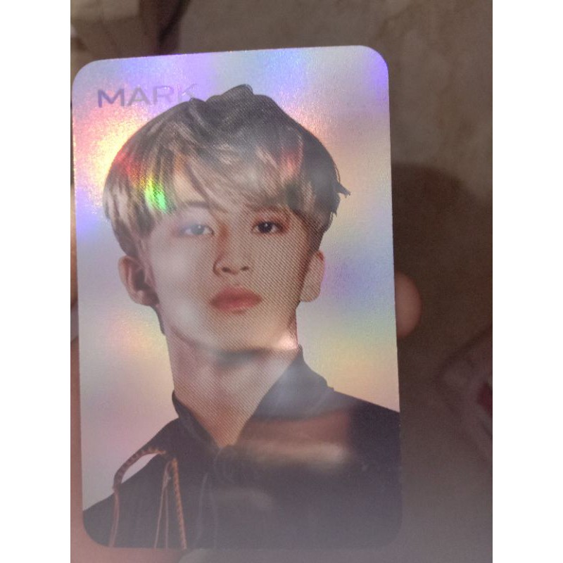 Mark holo photocard Nct 2020 resonance pt. 1 hologram standee pc