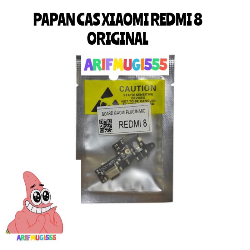 BOARD PAPAN CAS KONEKTOR CONEKTOR CHARGER XIAOMI REDMI 8 ORIGINAL PLUG IN MIC