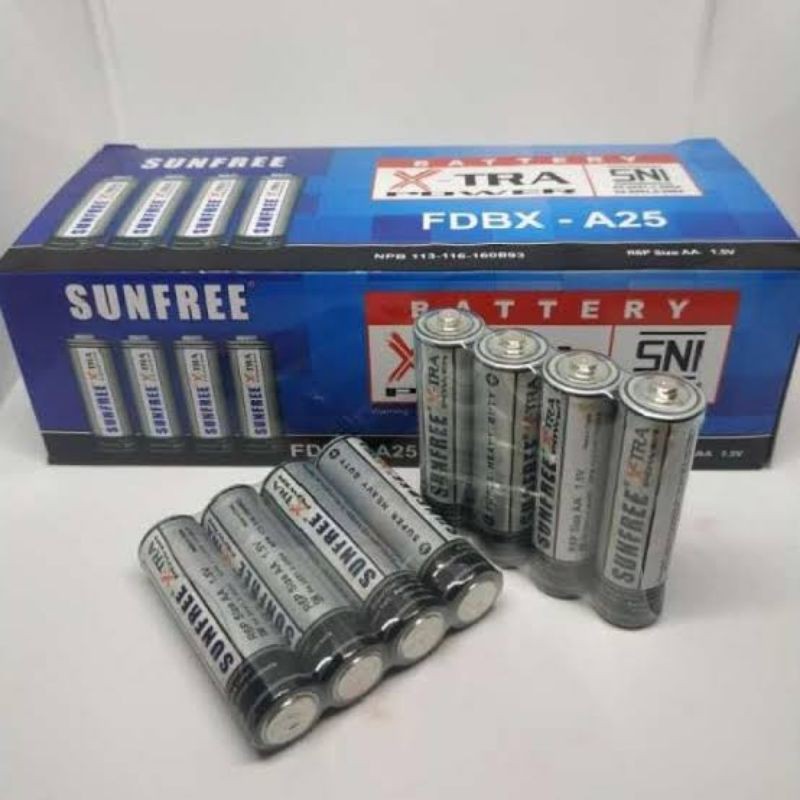 Battery Baterai Batre AA A2 Remote Mainan Kamera SUNFREE Heavy Duty