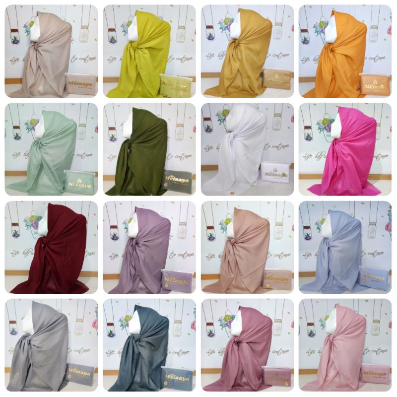 SEGI EMPAT MEIZAYA SCARF POLOS