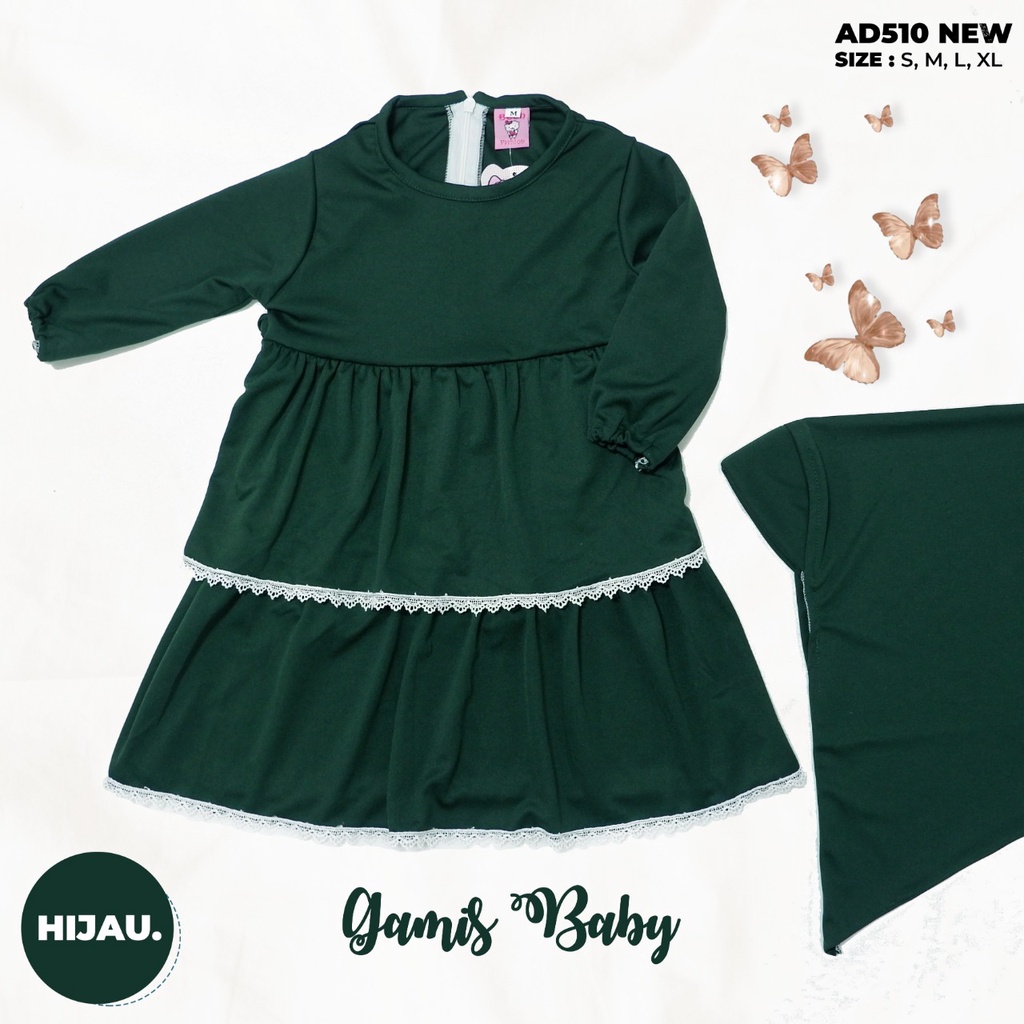 BAJU GAMIS ANAK PEREMPUAN - GAMIS ANAK MURAH - BAJU MUSLIM ANAK PEREMPUAN - GAMIS ANAK PEREMPUAN