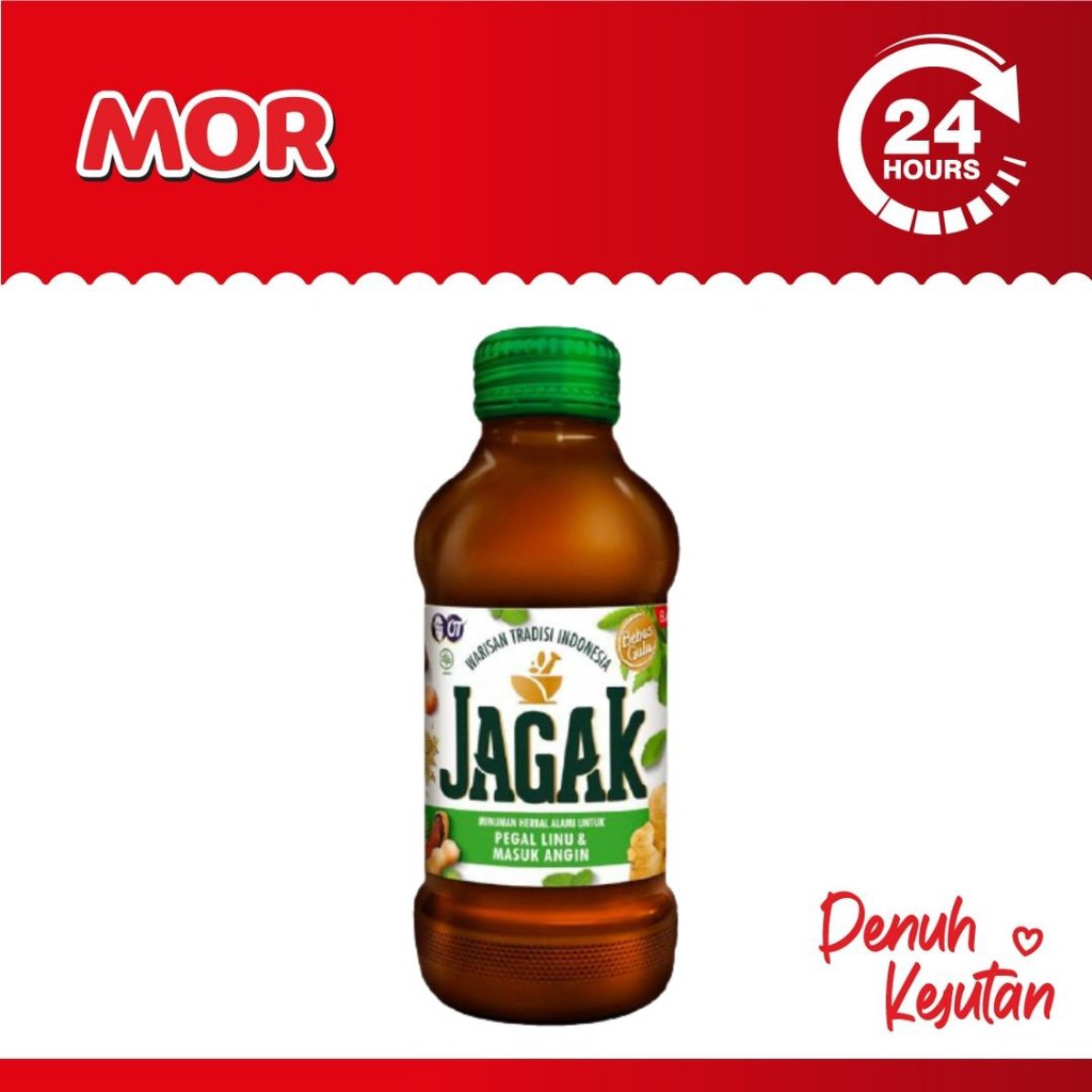 

JAGAK Minuman Herbal Drink Pegal Linu Masuk Angin Btl 120 ml