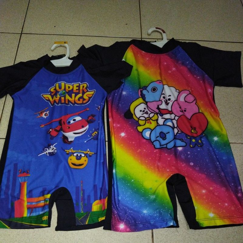 baju renang anak motif 1-12 tahun