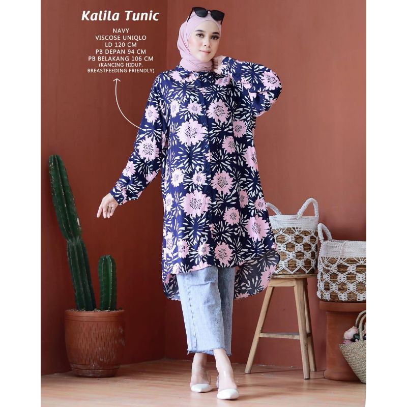 TUNIK JUMBO LD BESAR KODE KALILA