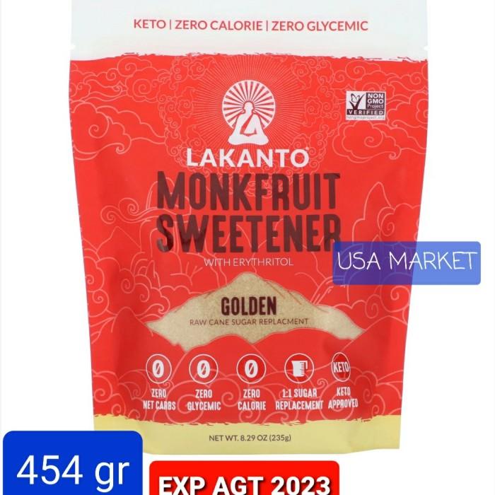 

Nay | Lakanto Monkfruit Monk Fruit Sweetener , Erythritol, Golden 454 Gr Kualitas Terbaik