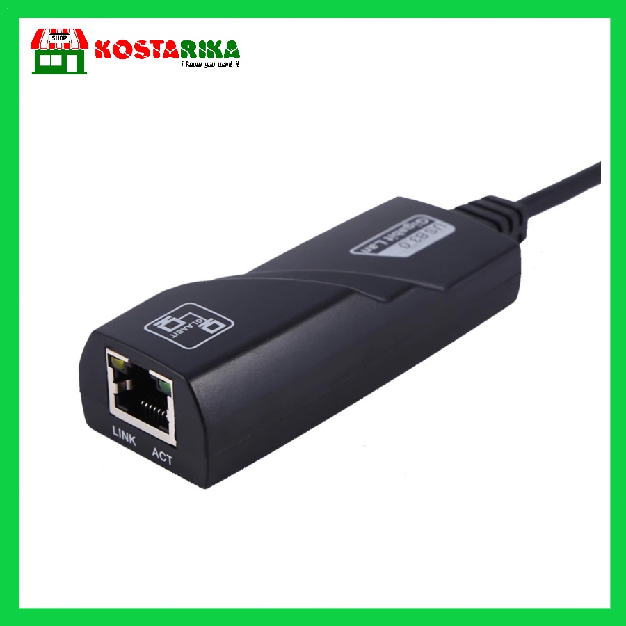 Kabel USB 3.0 Ke Ethernet Gigabit RJ45 Lan (10 100 1000) mbps Adaptor