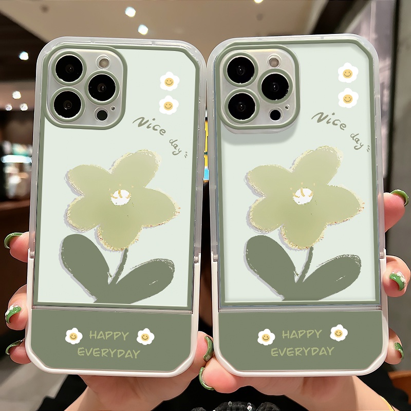 Soft Case TPU Transparan Motif Bunga Untuk iPhone 13 12 Pro Max 11 XS XR X 8 7 6S Plus