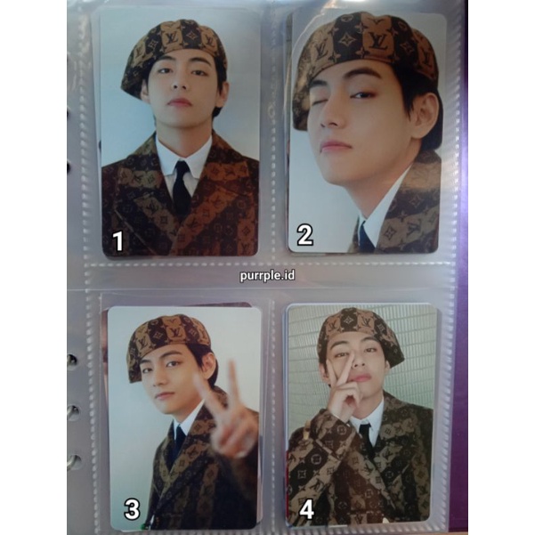 BTS Dicon 101 Photocard OFFICIAL PC Taehyung/v