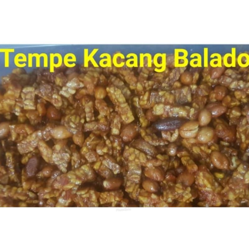 

Tempe Kacang Balado.