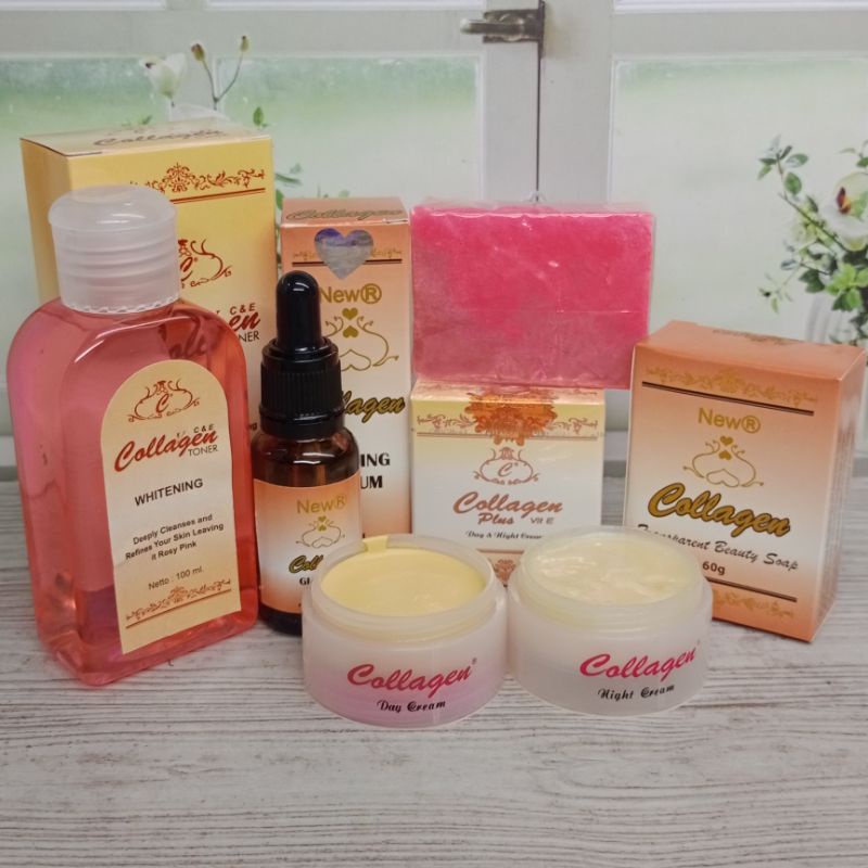 NEW R Paket Cream Collagen 5in1| Paket Collagen