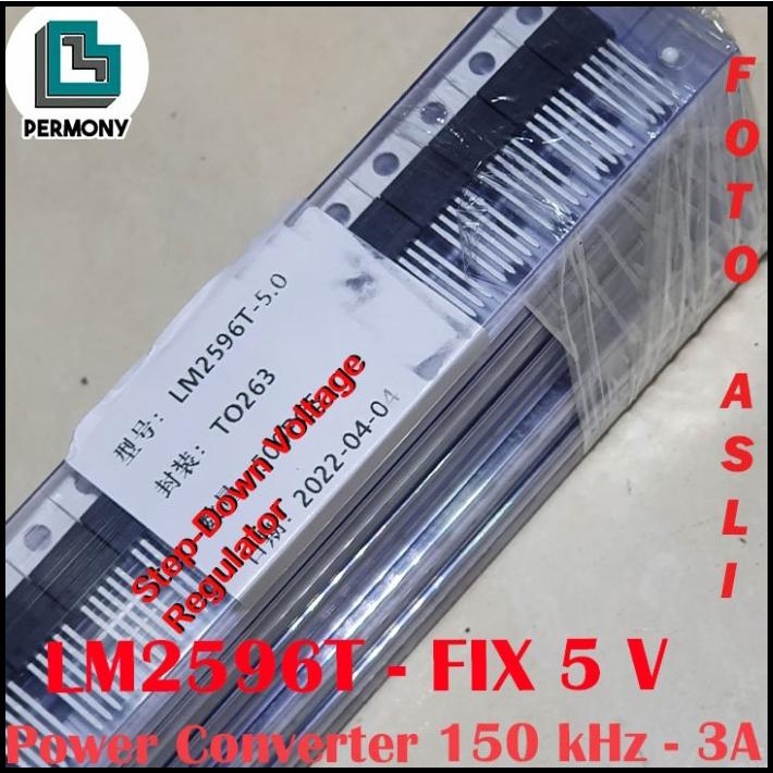 Ic Lm2596T Fix Chip 5V 3A 5 Volt Lm2596 12V 12 Volt To220