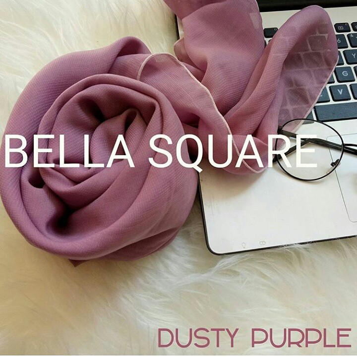 bella square dusty purple