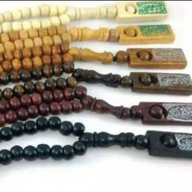 TASBIH KAYU KOPI 99 BIJI