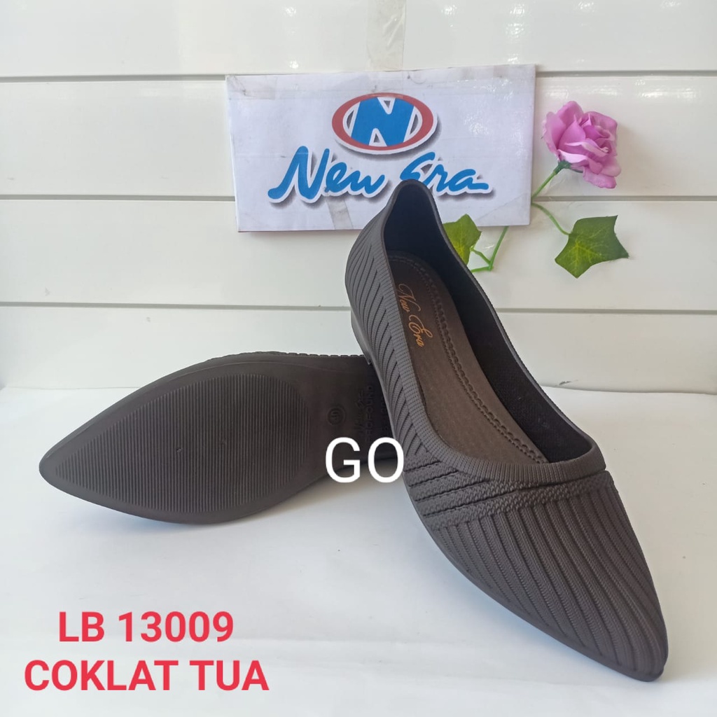 sogo NEW ERA LB 13009 Sepatu Wanita Karet Jelly Sepatu FlatShoes Wanita Karet Original