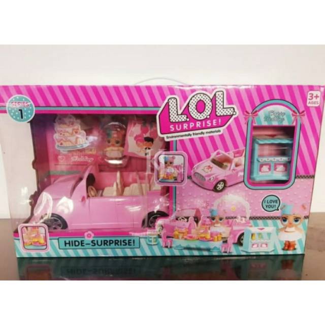 Mainan Anak LOL Surprise Transformation Ambulance Van Set Jumbo