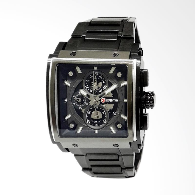 JAM TANGAN EXPEDITION WATCH 6731 PRIA FULL BLACK ORIGINAL