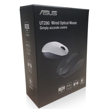 Mouse ASUS UT280 Optical USB Mouse / Mouse Kabel / Mouse Wired / UT 280