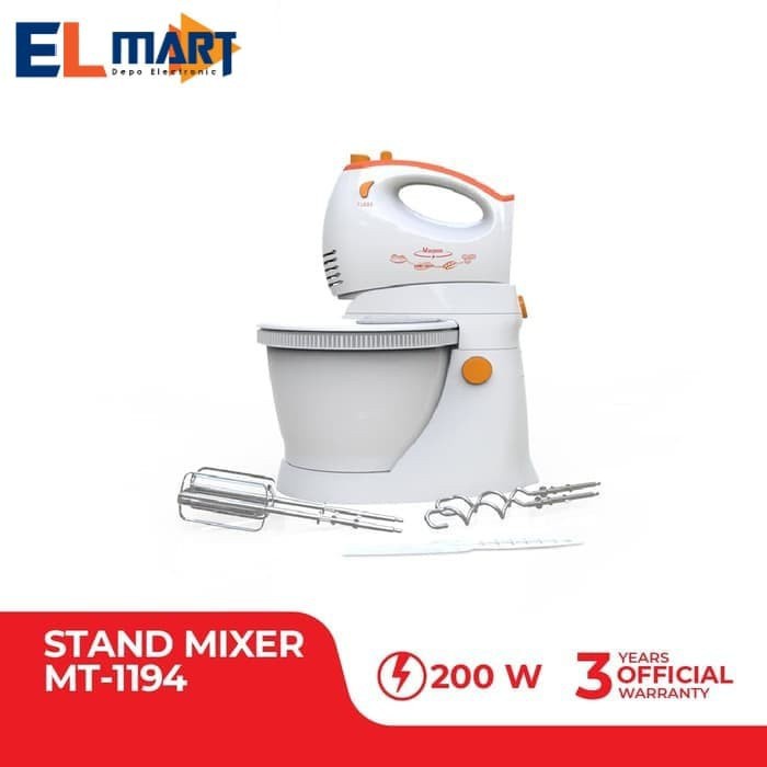 Maspion mixer com MT1194 /maspion hand stand mixer MT 1194