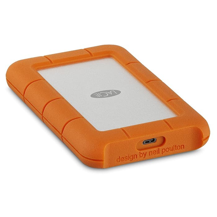 Lacie Rugged USB-C 5TB USB 3.0 Harddisk Portable External Hardisk- STFR5000800