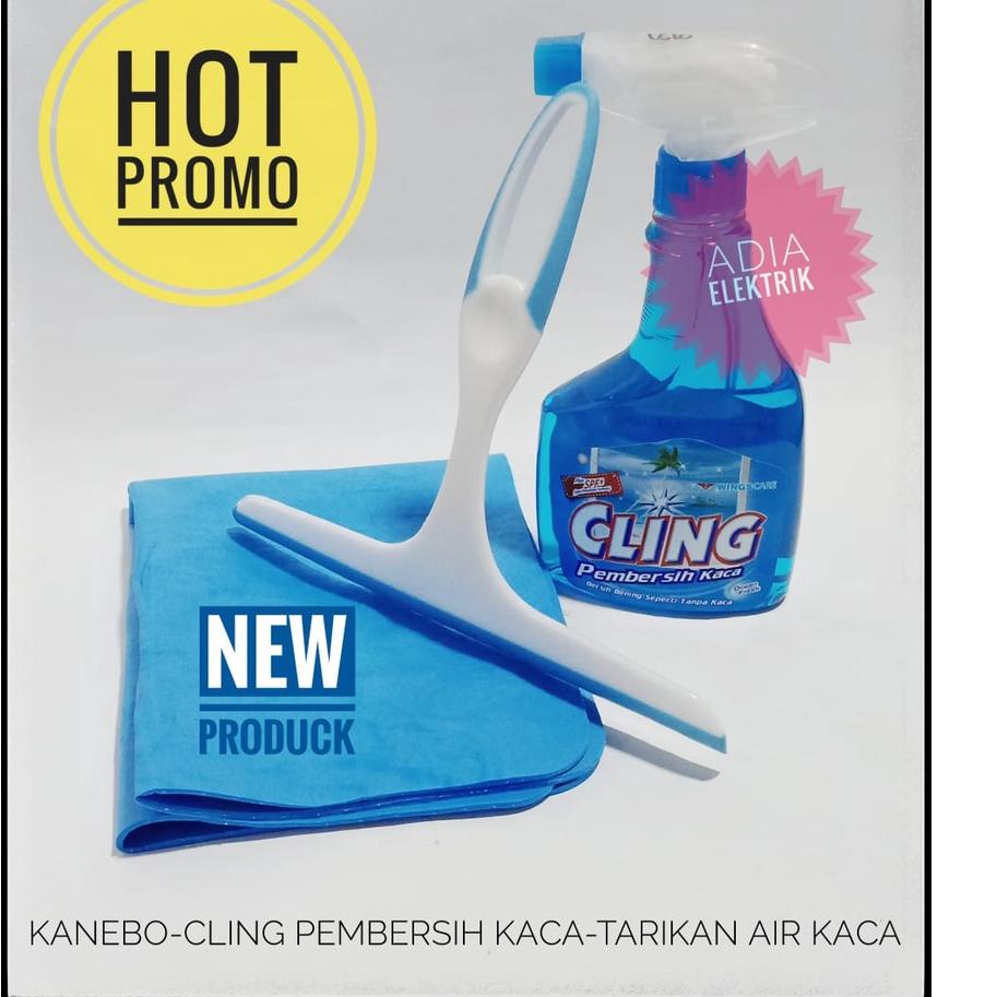 (SIAP KIRIM!) Paket Alat Kebersihan Hemat 3 In 1 / Paket Kebersihan Rumah Murah /Alat Pembersih Kaca