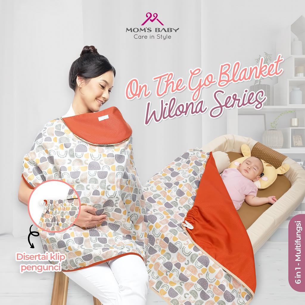 On The Go Blanket 6 in 1 Moms Baby Wilona Series - MBB5020