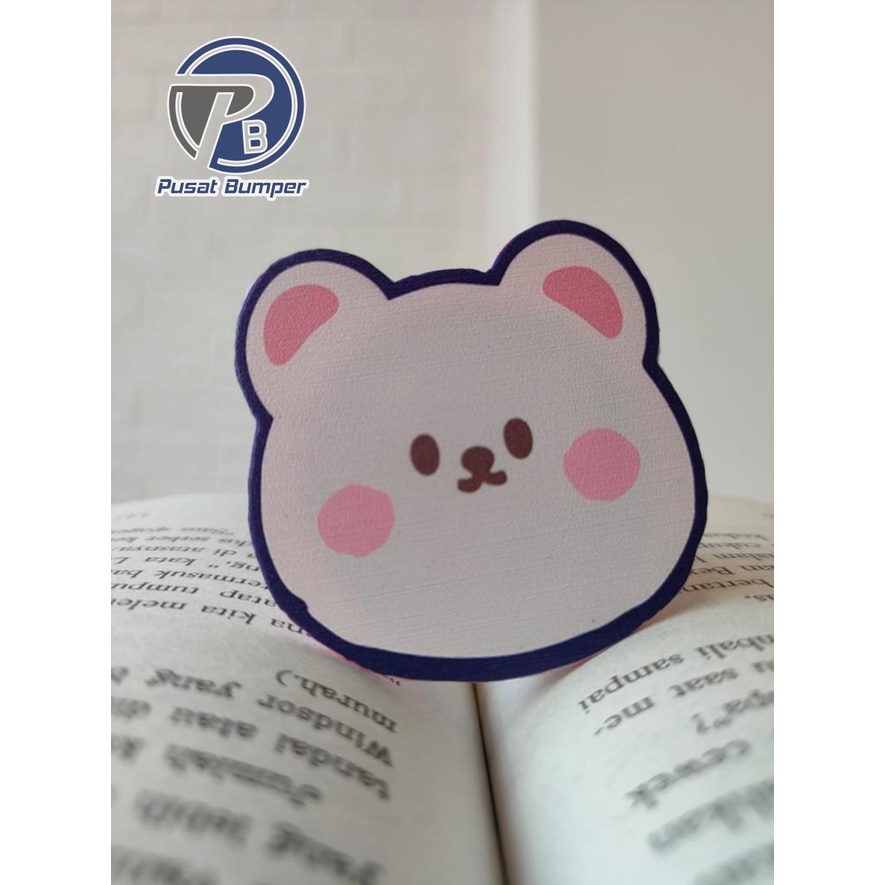 Popsocket phone holder pop socket candy silikon karakter 3D PB1492