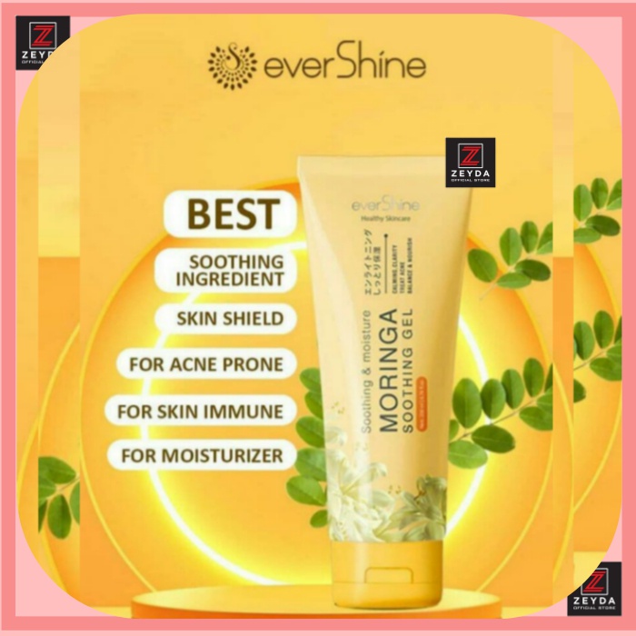 Soothing Gel Aloevera | Moringa Soothing Gel | Evershine Moringa Soothing Gel 200 Gr