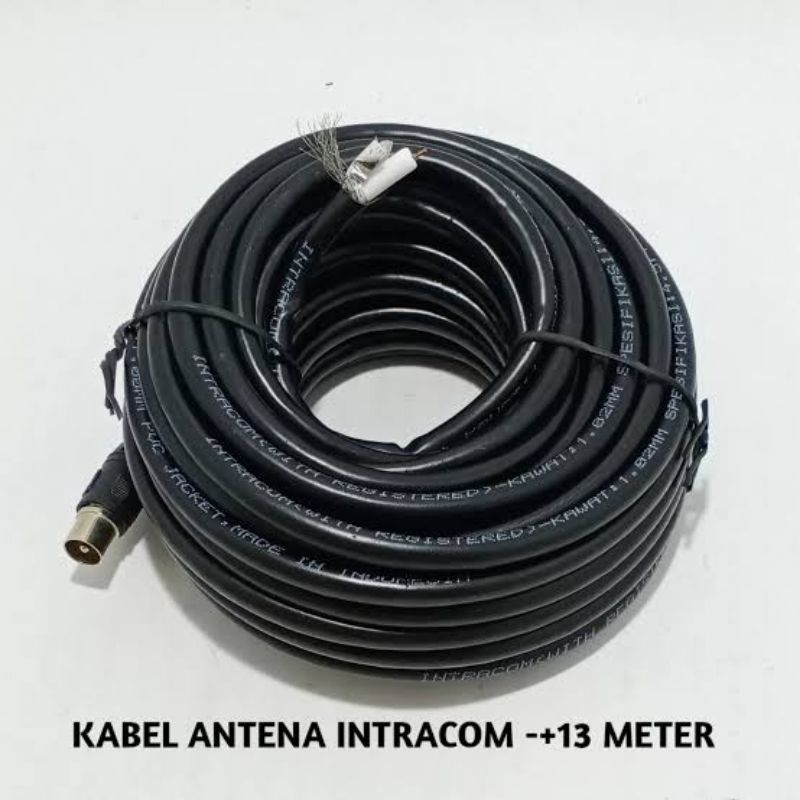 Intracom Kabel Antena + Jek TV 5C / Coaxial Cable + Connector  TV