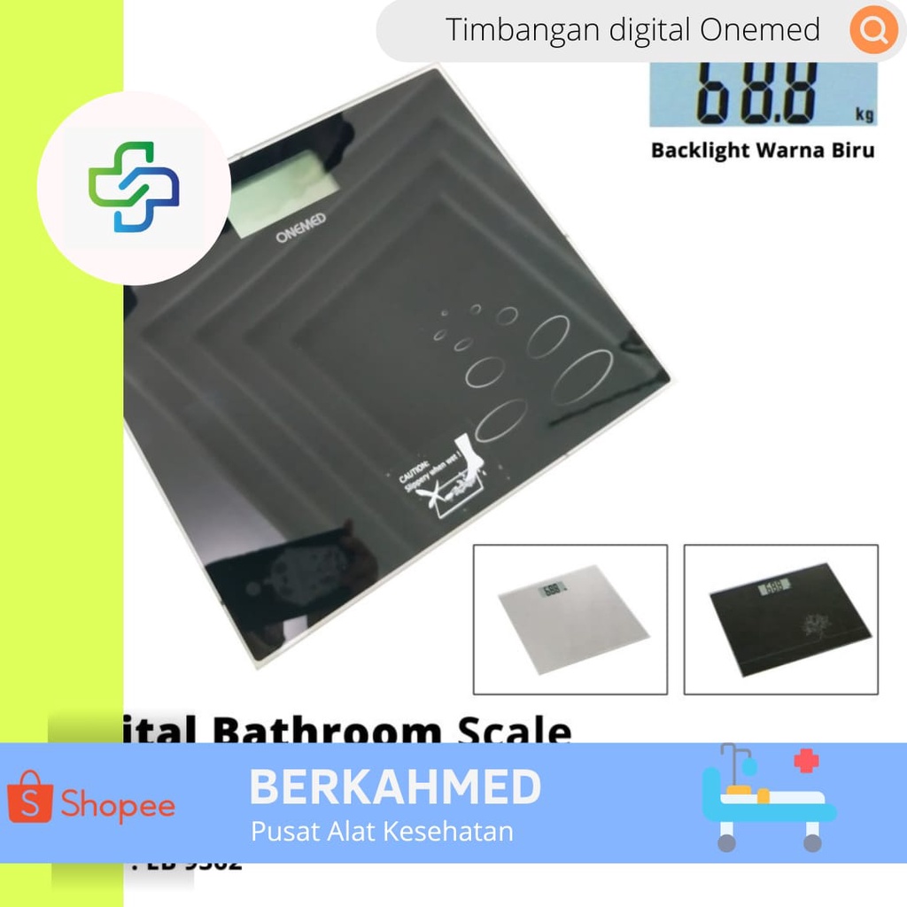 Timbangan Badan Digital EB 9362 Onemed/Tibangan Digital OneMed