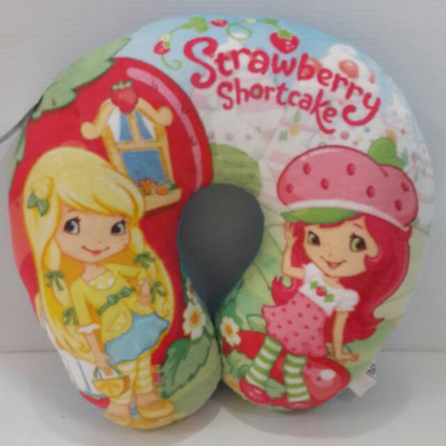Bantal Leher Printing Strawberry ShortCake