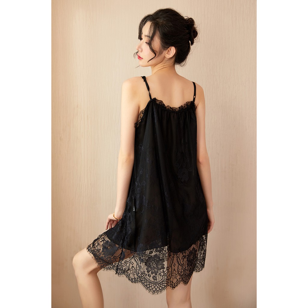 Longnight sexy large size  lingerie sexy baju tidur sexy 1509-6