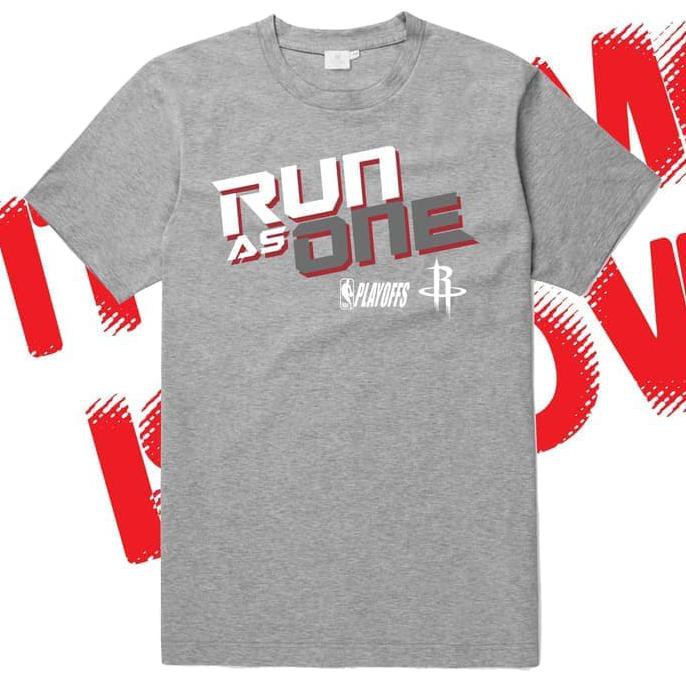 CUSTOM KAOS/TSHIRT NBA PLAYOFFS 2018 HOUSTON ROCKET 2 DIGITAL PRINTING