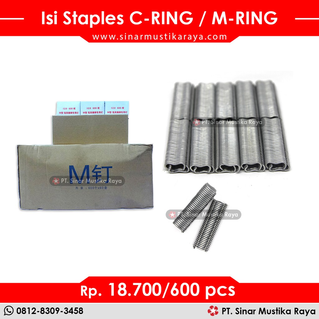 C Ring M Ring Untuk Tang Pengikat Staples Kandang Baterai Ayam