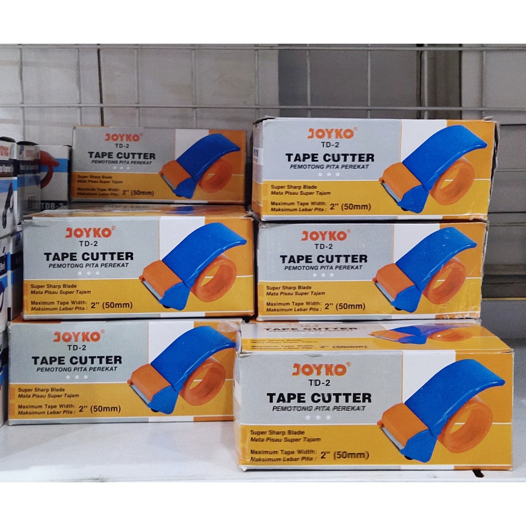 

(PCS) TAPE DISPENSER JOYKO TD-2/ TAPE CUTTER / PEMOTONG PITA PEREKAT JOYKO TD-2