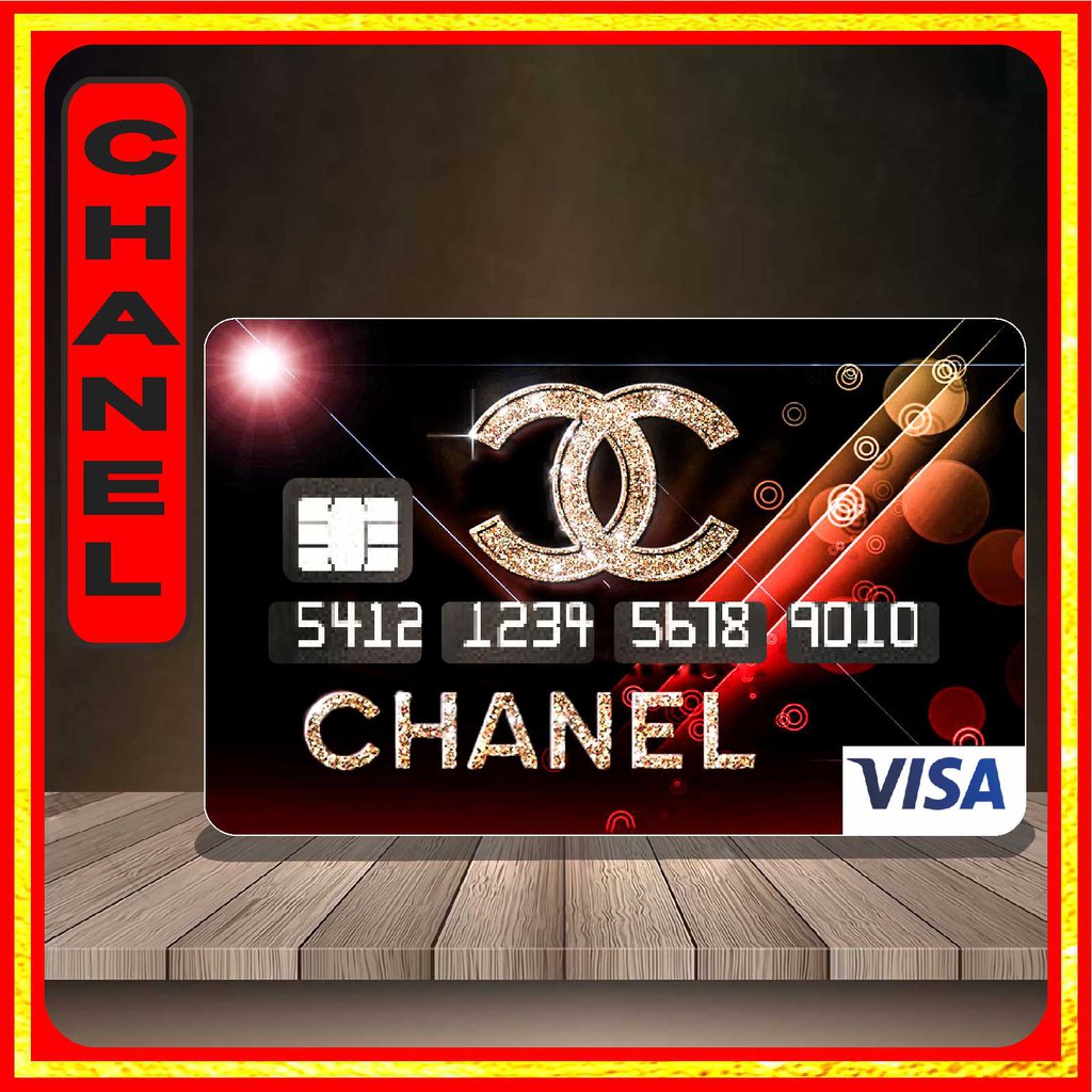 Stiker Skin Kartu Atm Card Bca Bri Chanel