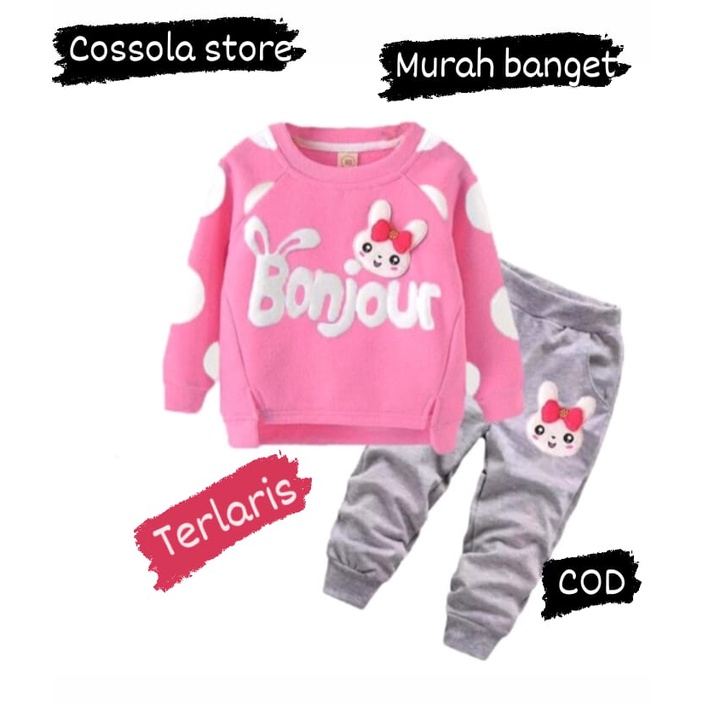 STELAN ANAK BEBY TERRY 1-6 Thn/ STELAN ANAK / BAJU TIDUR ANAK TERLARIS / BAJU STELAN ANAK TERLARIS