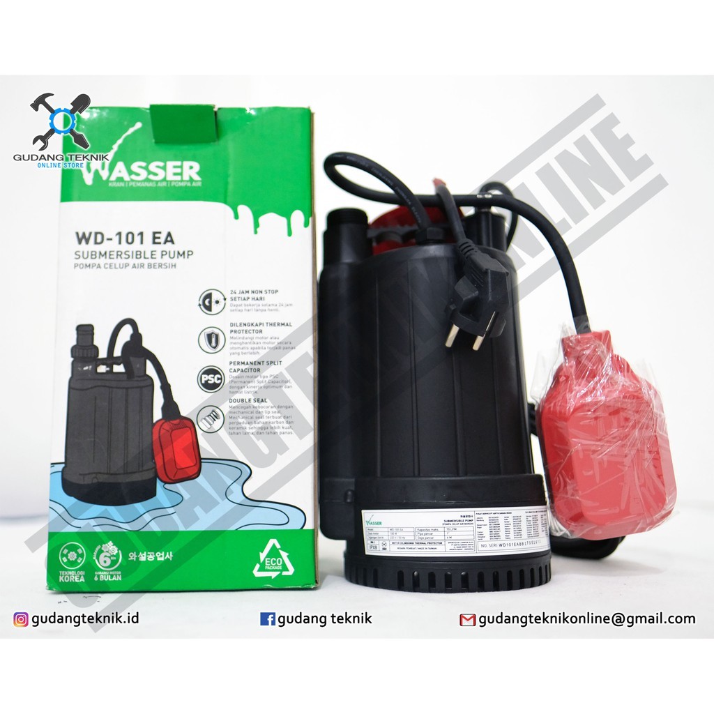 Pompa Celup WASSER WD 101 EA / Pompa Submersible Wasser WD101EA