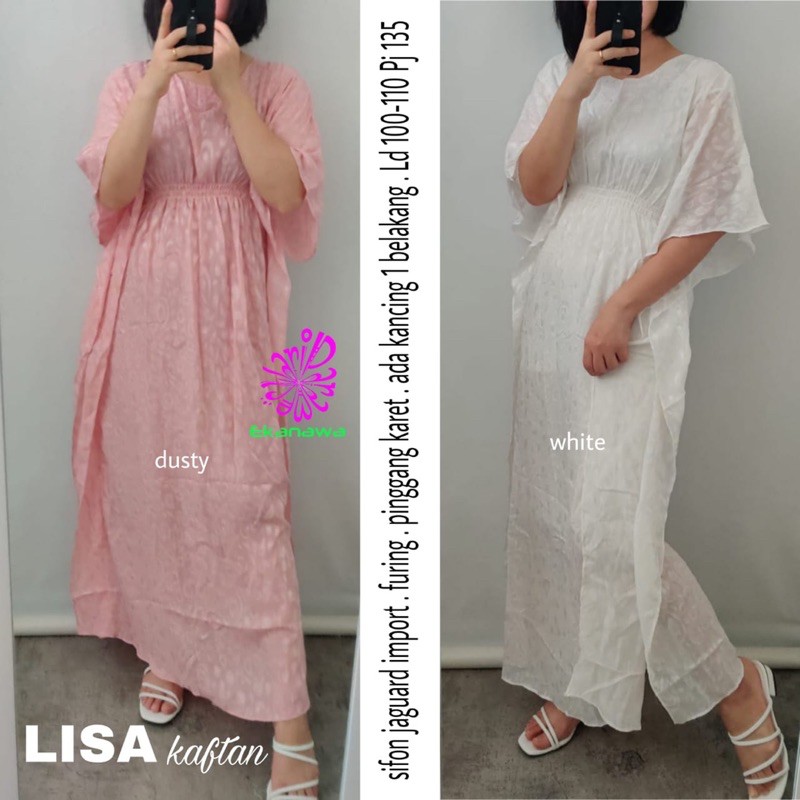 Lisa Kaftan Satin Jaguard