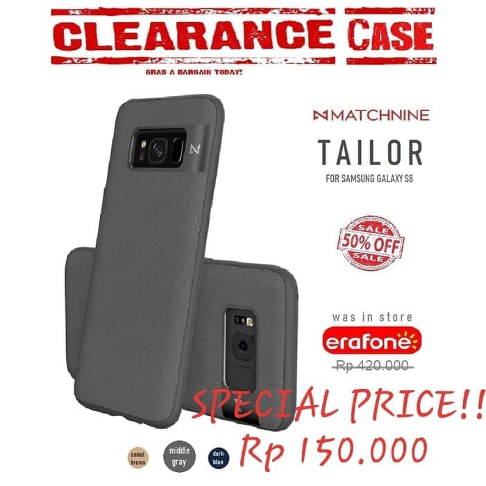 CLEARANCE SALE! CASE MATCHNINE SAMSUNG GALAXY S8 CASING COVER ORI