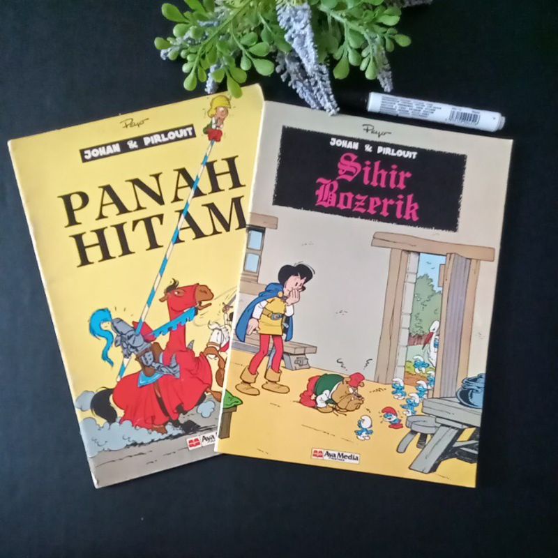 komik lawas peyo johan pirlouit indonesia prelove