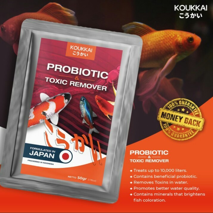 Probiotic Penyerap Racun Dalam Air Koukai Plus Bakteri Baik